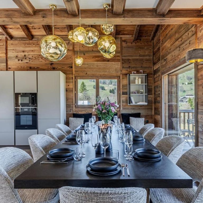 Luxury chalet - fireplace heated pool & sauna - Apartamento - 74