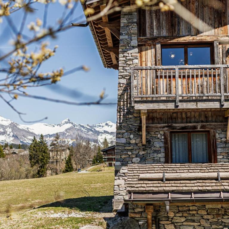 Luxury chalet - fireplace heated pool & sauna - Apartamento - 95
