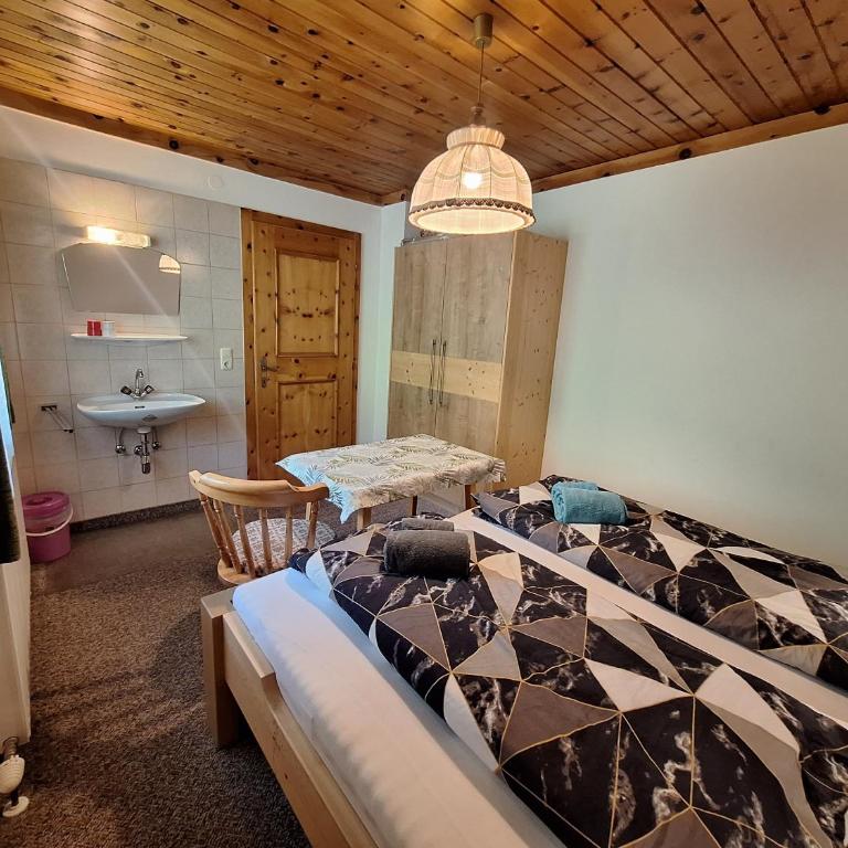 Ferienwohnung Mühlbauer - Appartement 2 Chambres Deluxe avec Balcon - 13