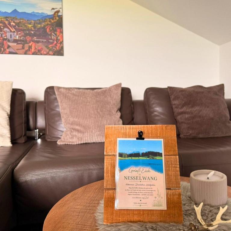 FeWo Aloisius im Allgäu - Über den Dächern von Nesselwang, Sonniger Balkon, Bergblick, Königscard inklusive - Apartment - 10
