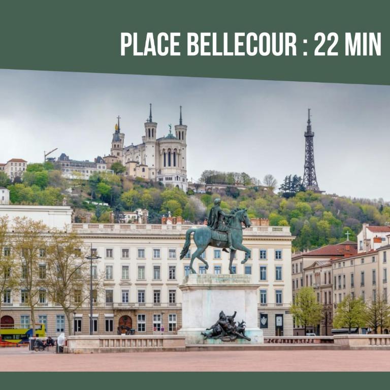 Chez Denise - Gare 6min, Tram, Lit Queen Size - Studio-Apartment - 13