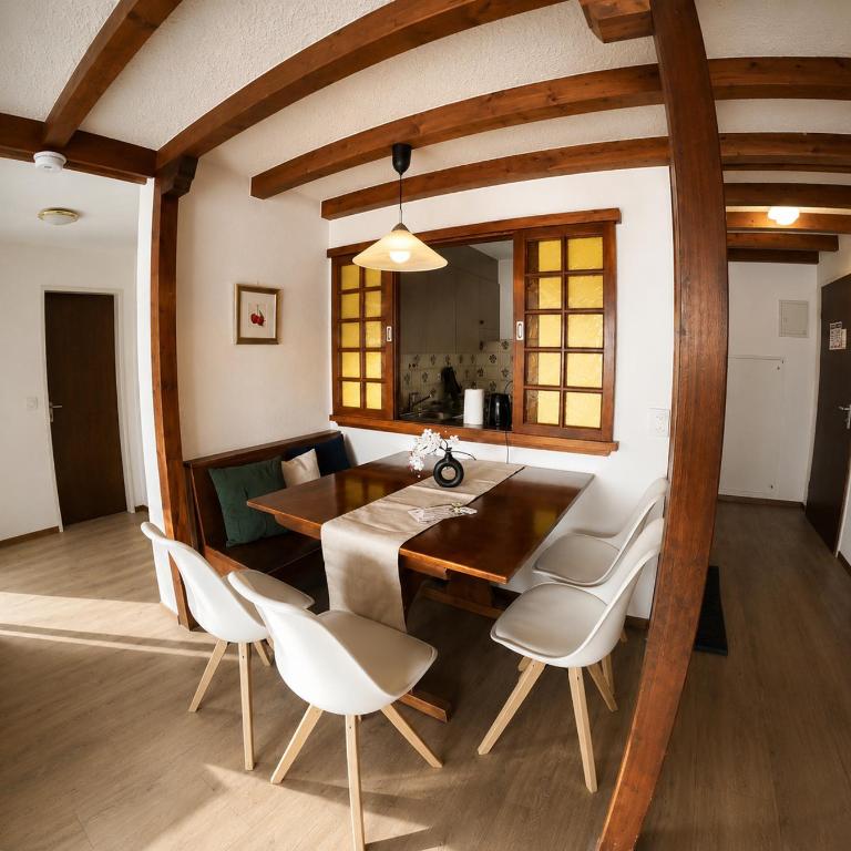 Residenz Clabina Leukerbad - Apartment mit 2 Schlafzimmern und Bergblick - 2