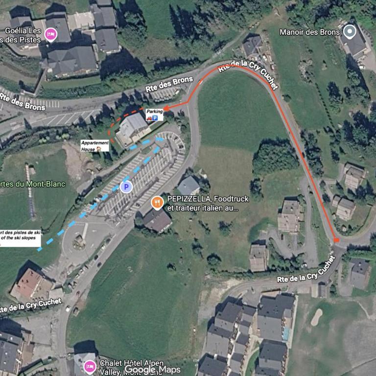 Pieds des pistes & jardin avec vue MontBlanc - terrasse rez de jardin, wifi, parking privé, linge de lit, cuisine équipée - 1 à 4 pers - Appartement 1 Chambre - 24