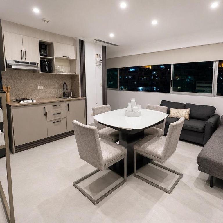 Depa 2 habitaciones con vista al rio cerca a malecon - Suite with Mountain View - 14