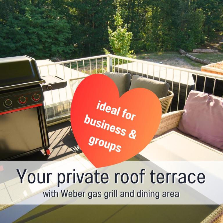 Baham-Apartment Nuernberg - including hot tub, sauna, massage chair, roof terrace, barbecue - metro 15 min, exhibition center 8 min walk - Appartamento con 2 Camere da Letto e Balcone - 1
