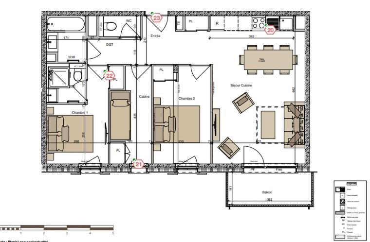 Luxury 3BR apartment Saint-Gervais-les-Bains - Appartement 3 Chambres - 6
