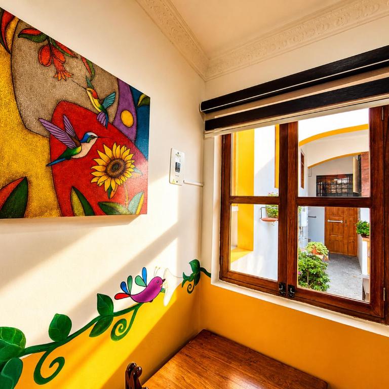 Hostal Riviera Sucre - Habitación doble Colonial - 8