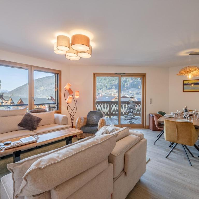 Appartement moderne à Morzine, 6 pers, Wi-Fi, parking, proches pistes - FR-1-754-110 - Apartment - 1