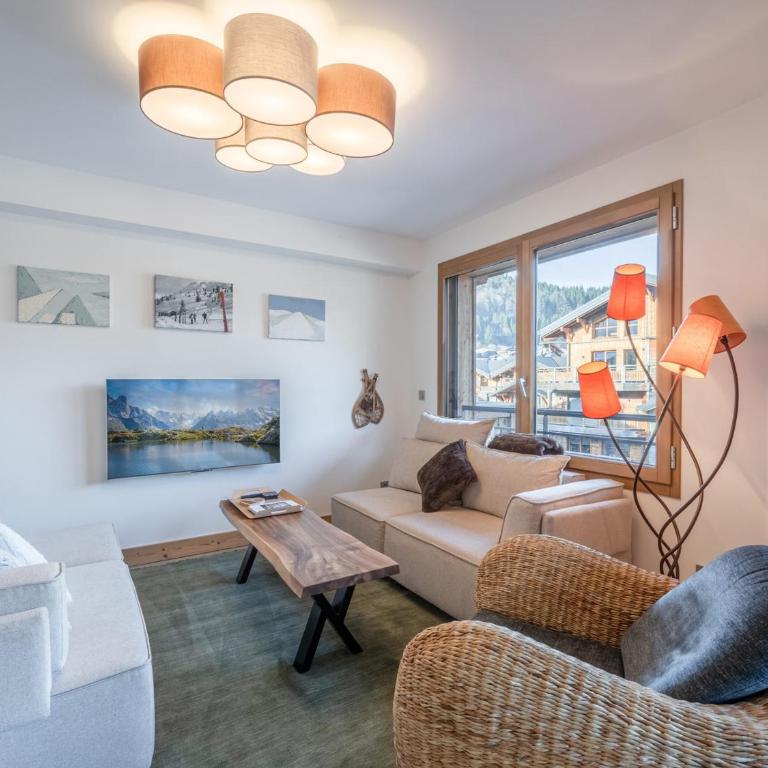 Appartement moderne à Morzine, 6 pers, Wi-Fi, parking, proches pistes - FR-1-754-110 - Apartment - 5