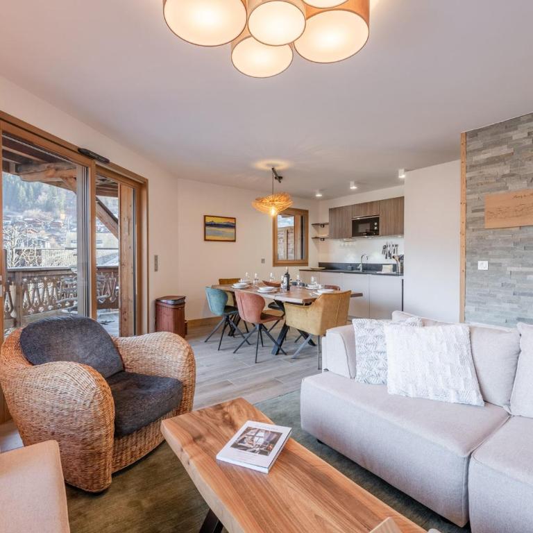 Appartement moderne à Morzine, 6 pers, Wi-Fi, parking, proches pistes - FR-1-754-110 - Apartment - 6