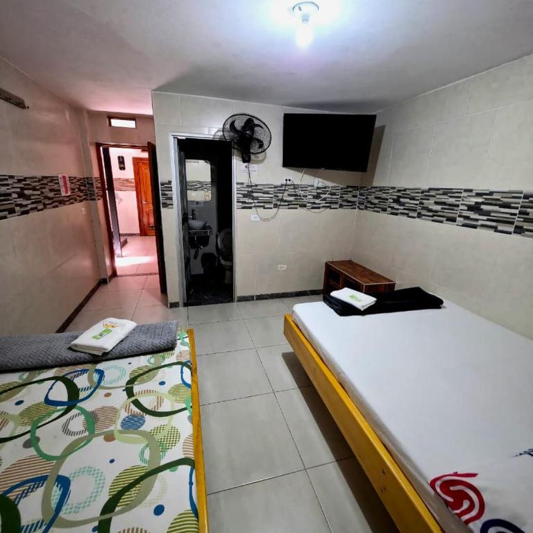 Hotel Meridian Plaza 2 Amagá - Habitación Doble Estándar - 2 camas - 1