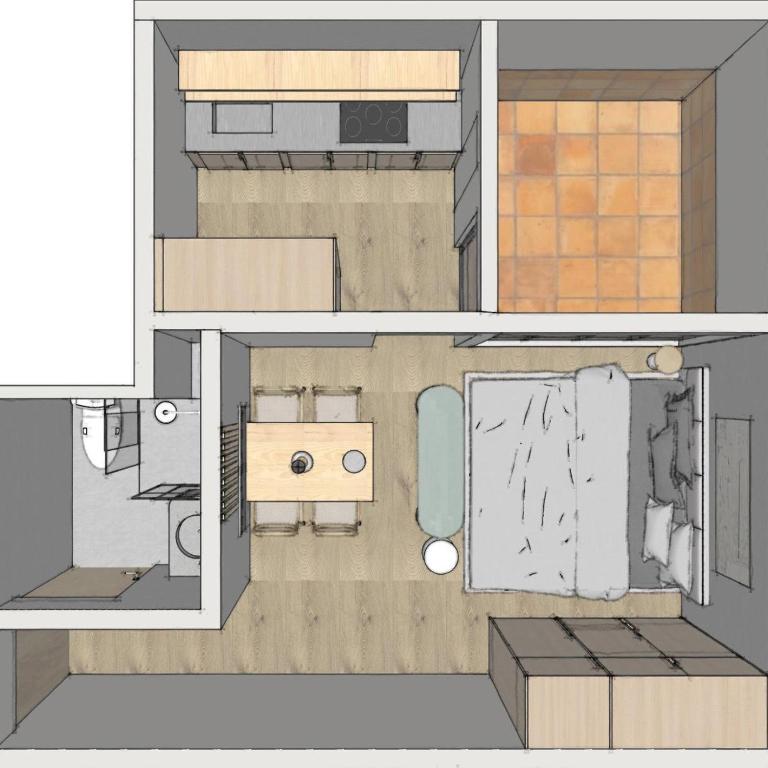 Casa Pilar - Superior Terrace - One-Bedroom Apartment - 27