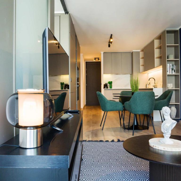 Sleek 1BR1BA Apt Urban Oasis for 3 in Las Condes - Apartamento - 10