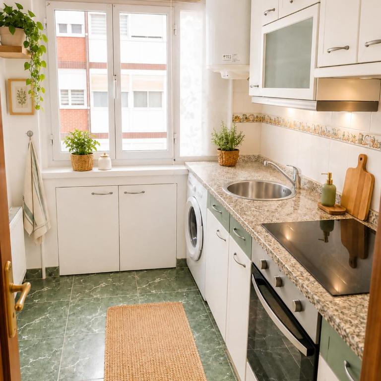 Mi pequeño rincón en Pumarín (Gijón)- sin ascensor - Apartamento de 2 dormitorios con vistas al jardín - 5