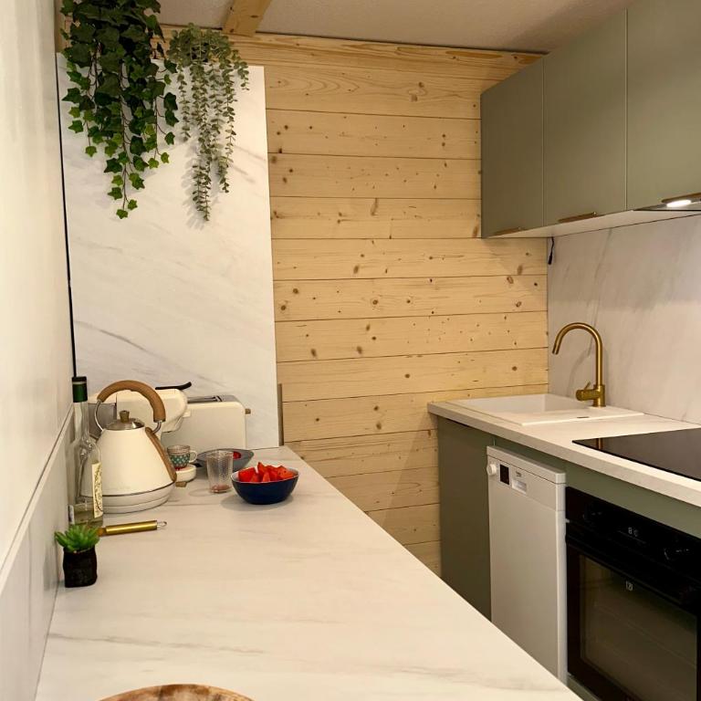 L'écrin des Orres au pied des pistes avec parking souterrain et box à skis - Two-Bedroom Apartment - 8