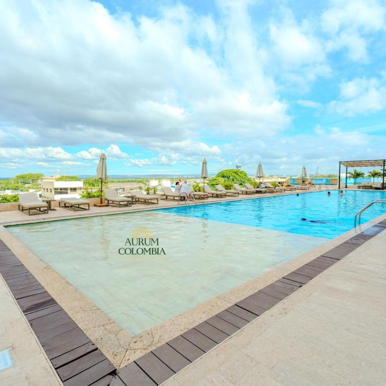 Apartamento con dos vistas al mar jacuzzi, baño turco jacuzzi con parqueadero y cerca al aeropuerto 8 20 - One-Bedroom Apartment - 29