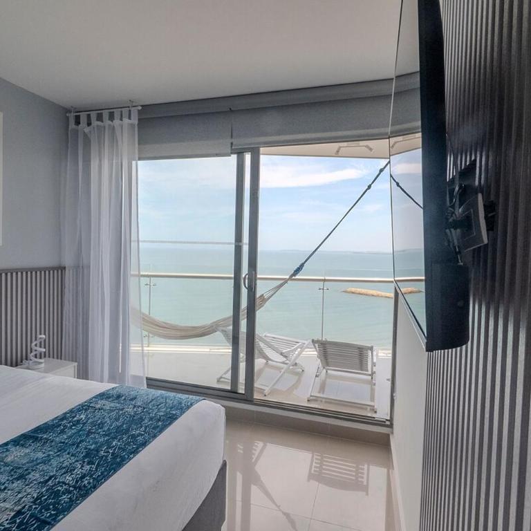 Luxury Oceanfront, Vista Infinita al Caribe - Two-Bedroom Apartment with View - 28