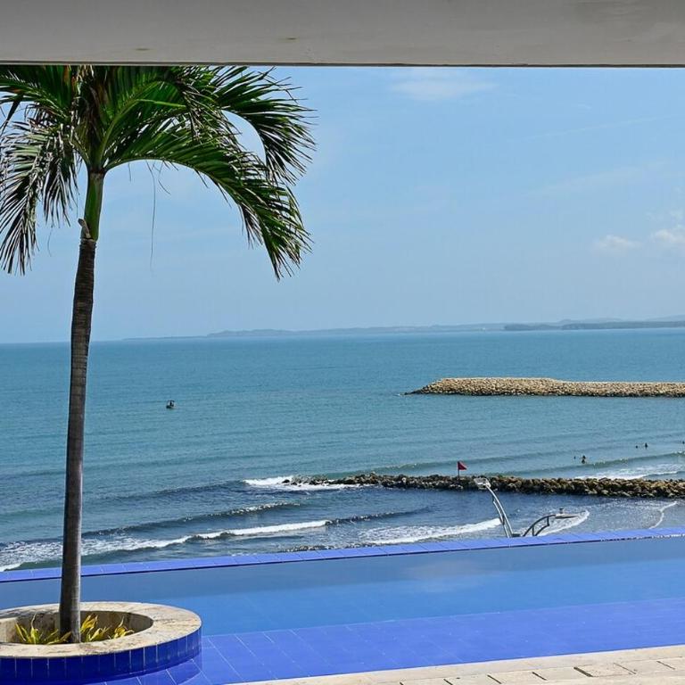 Luxury Oceanfront, Vista Infinita al Caribe - Two-Bedroom Apartment with View - 29