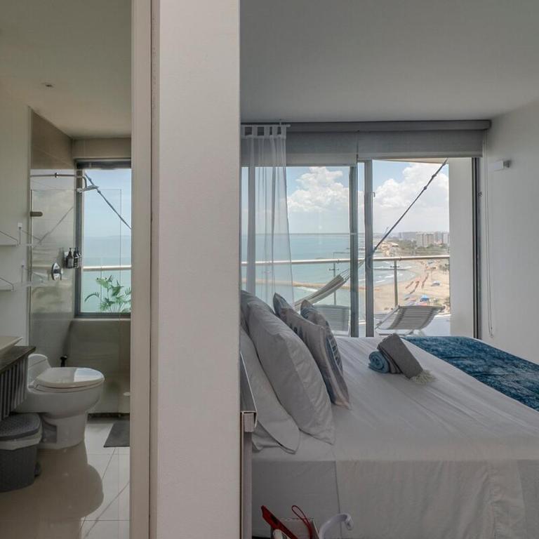 Luxury Oceanfront, Vista Infinita al Caribe - Two-Bedroom Apartment with View - 32