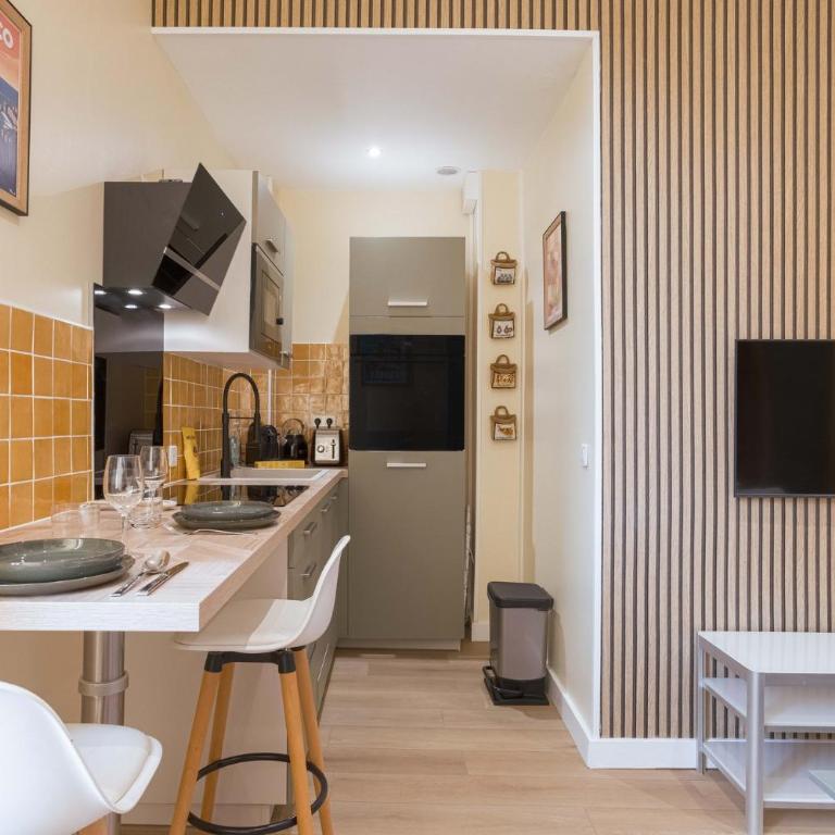 Santeny - Studio Central, clim, proche Palais&Plage - Studio - 10