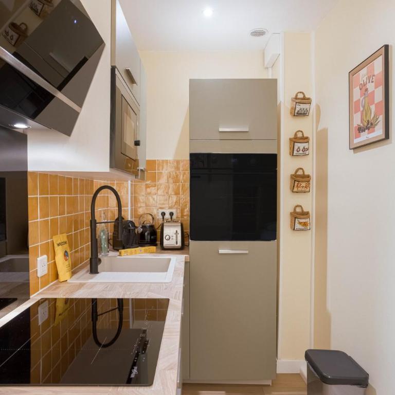 Santeny - Studio Central, clim, proche Palais&Plage - Studio - 8