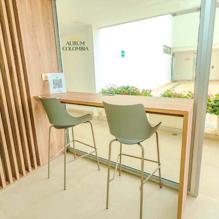 Apartamento con dos vistas al mar jacuzzi, baño turco jacuzzi con parqueadero y cerca al aeropuerto 8 20 - One-Bedroom Apartment - 42