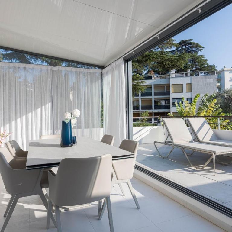 Terrasses de Montfleury - Spacieux, 2 terrasses, parking privé, piscine, 15 min du Palais et Plages - Appartement avec Terrasse - 20