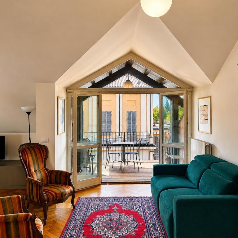 Attico panoramico d'autore con torre vista su monumenti iconici - Appartement Supérieur - 6