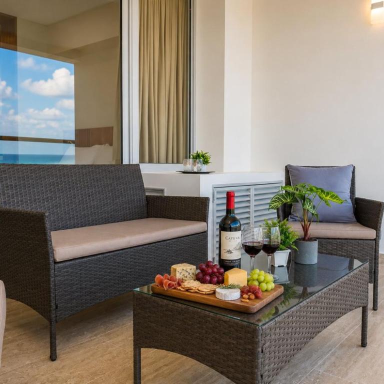 CB1004 Nueva Suite Frente al Mar - 2min Aeropuerto - Queen Suite - 24