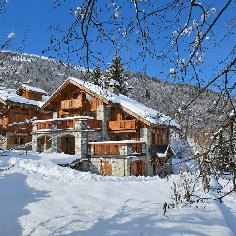 Méribel - 200 m des pistes de ski - Appartement dans chalet - parking privé - Appartement 3 Chambres - 1