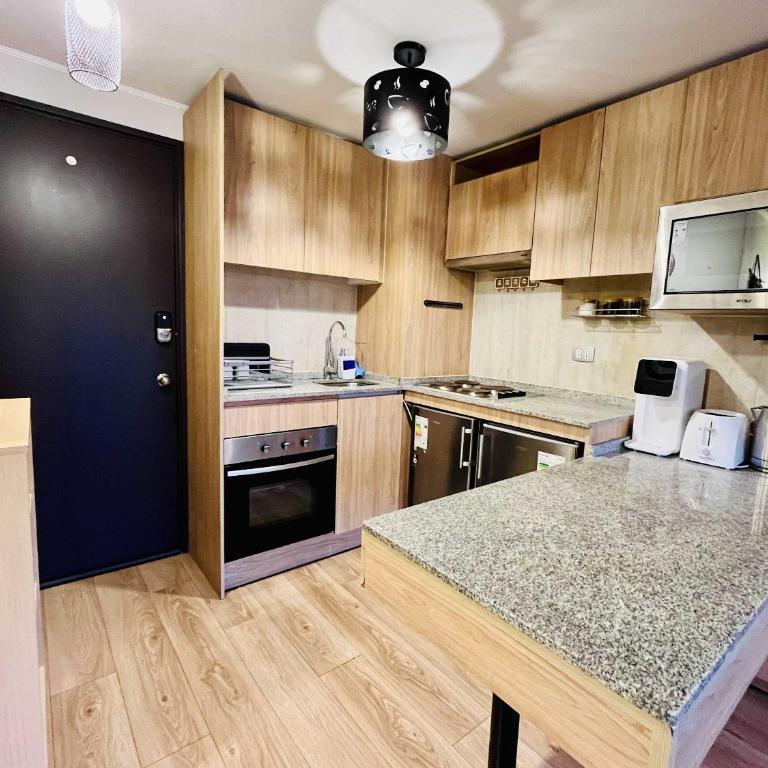 Modern Studio in Downtown Santiago Parking AC Gym - Apartamento de 1 dormitorio - 9
