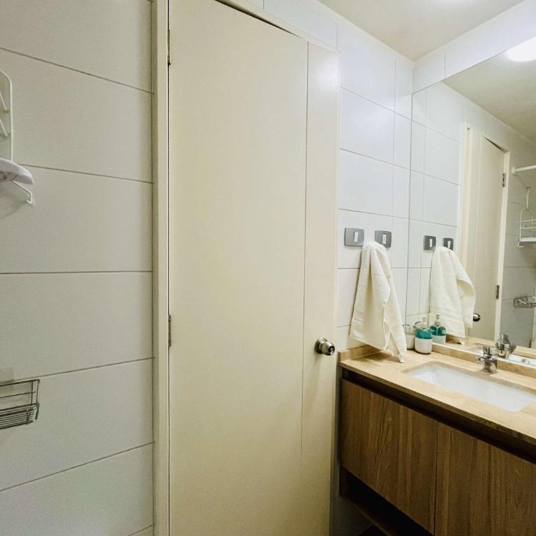 Modern Studio in Downtown Santiago Parking AC Gym - Apartamento de 1 dormitorio - 21
