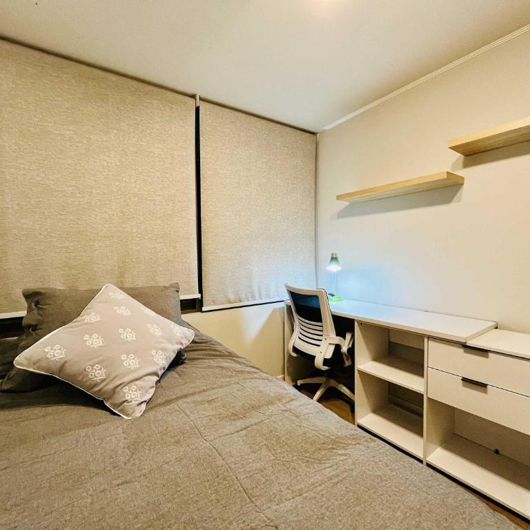 Modern Studio in Downtown Santiago Parking AC Gym - Apartamento de 1 dormitorio - 25