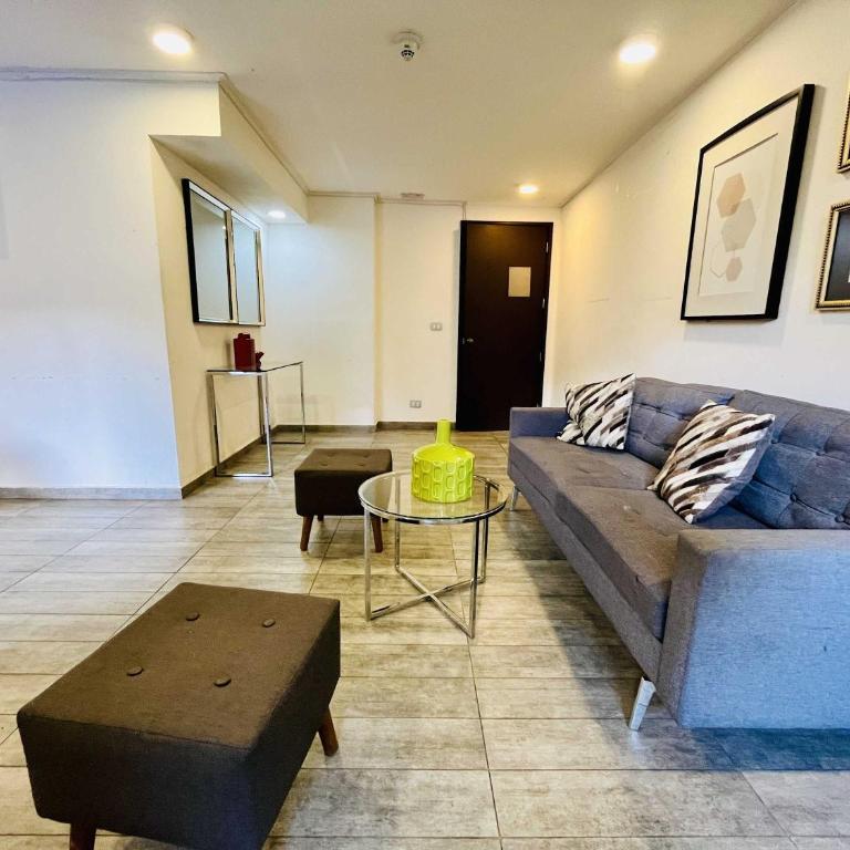 Modern Studio in Downtown Santiago Parking AC Gym - Apartamento de 1 dormitorio - 37