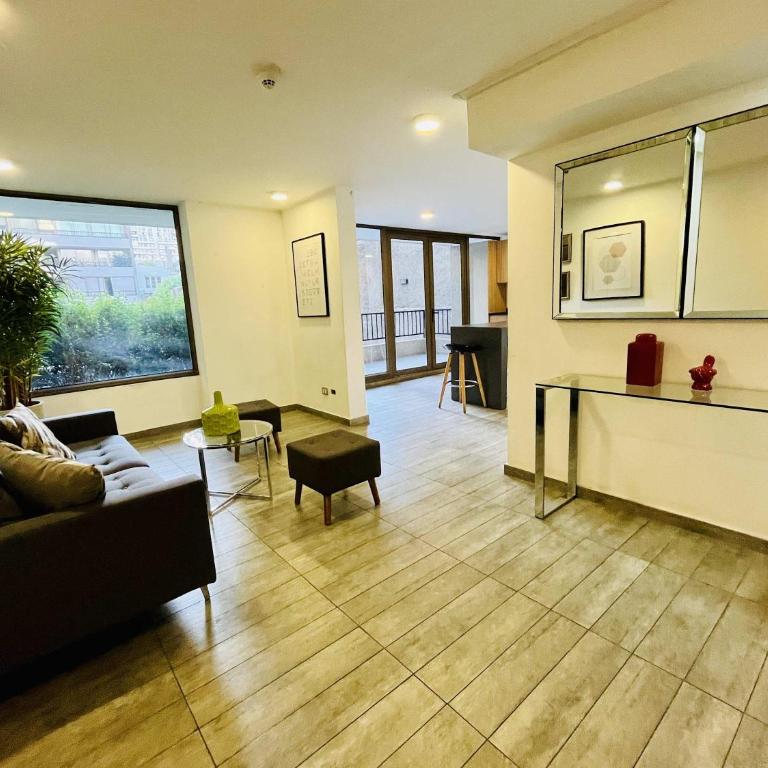 Modern Studio in Downtown Santiago Parking AC Gym - Apartamento de 1 dormitorio - 38