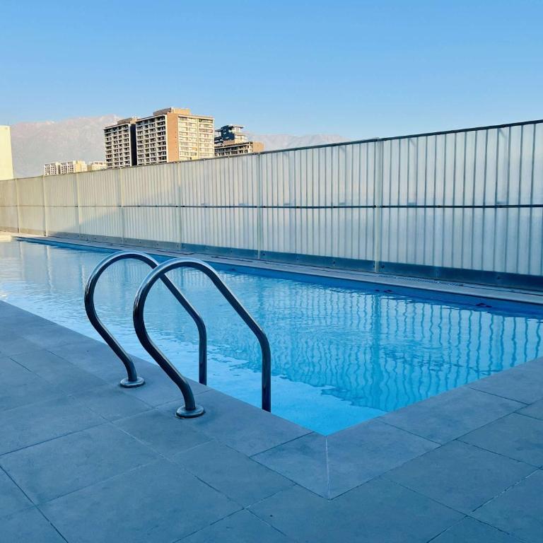 Modern Studio in Downtown Santiago Parking AC Gym - Apartamento de 1 dormitorio - 40