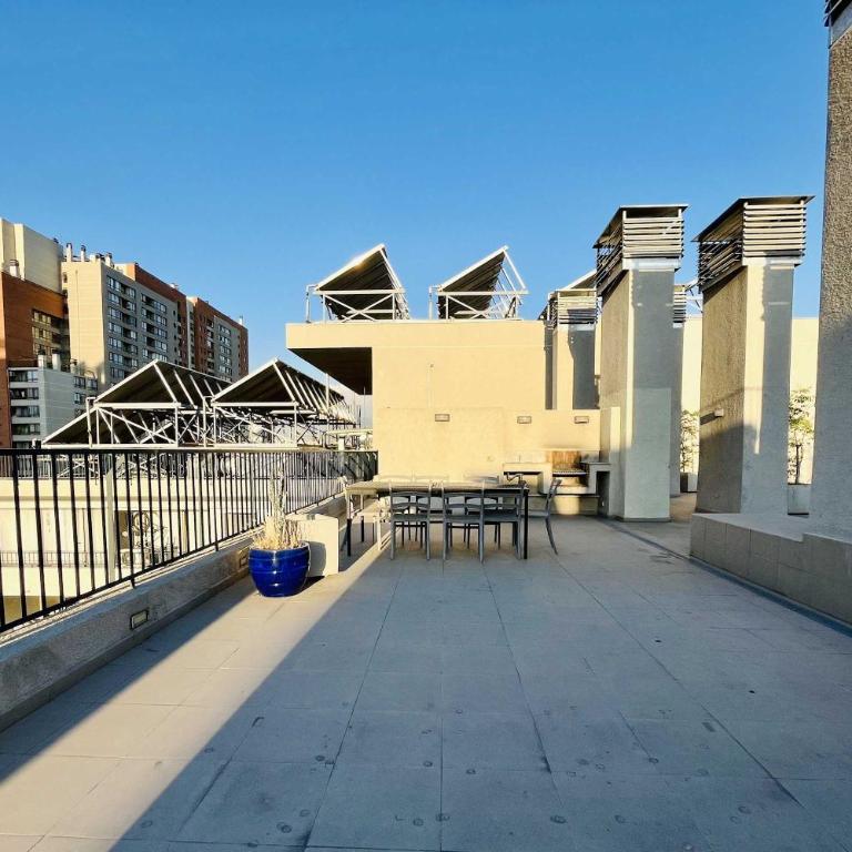 Modern Studio in Downtown Santiago Parking AC Gym - Apartamento de 1 dormitorio - 41