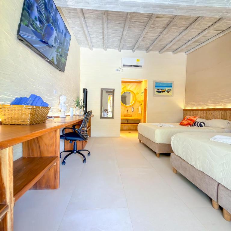 Tritonia Island Tintipán - Habitación Doble Deluxe - 2 camas dobles - 12
