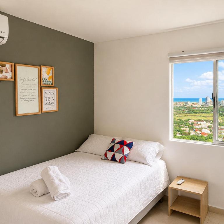 Apartamento de 3 habitaciones amoblado cerca de la playa - Three-Bedroom Apartment - 37