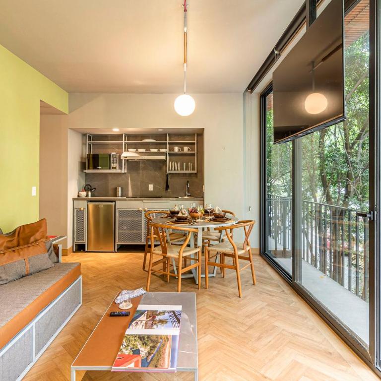 Kukun Londres Juarez - Superior Apartment mit Balkon - 5