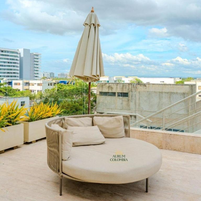 Apartamento con vista al mar piscinas jacuzzi y baño turco en Cartagena Beach Resort 13 09 - One-Bedroom Apartment - 25