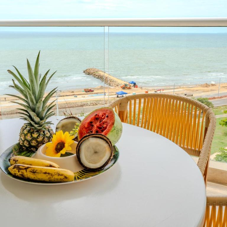 HERMOSO APARTAMENTO DE LUJO CARTAGENA BEACH RESORT CON PISCINAS JACUZZI Y BAÑO TURCo 10 24 - One-Bedroom Apartment - 23
