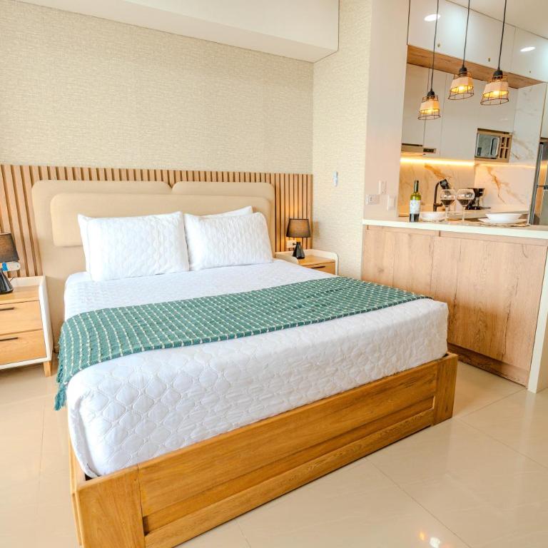 HERMOSO APARTAMENTO DE LUJO CARTAGENA BEACH RESORT CON PISCINAS JACUZZI Y BAÑO TURCo 10 24 - One-Bedroom Apartment - 10