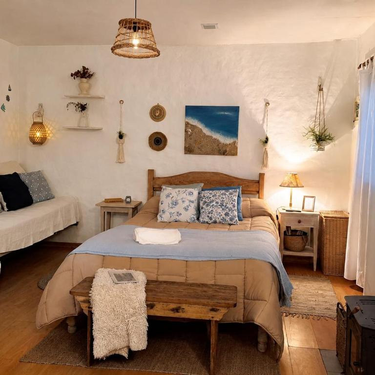 Refugio Mediterráneo Parejas Hogar a Leña Luna Roja - One-Bedroom Apartment - 7