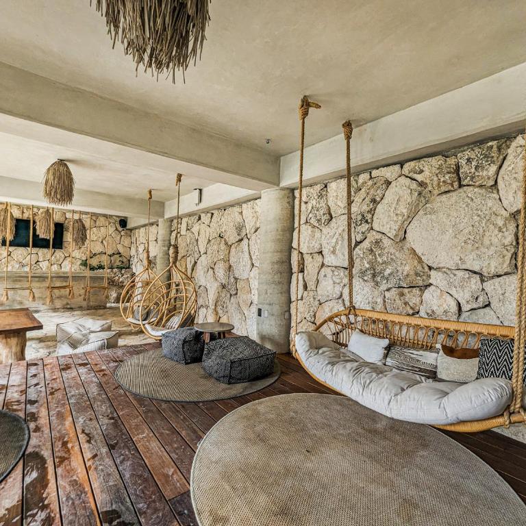 Nuju Rentals Xalet Tulum - Cenote Pool Jacuzzi & Sauna - Apartment mit 1 Schlafzimmer - 12