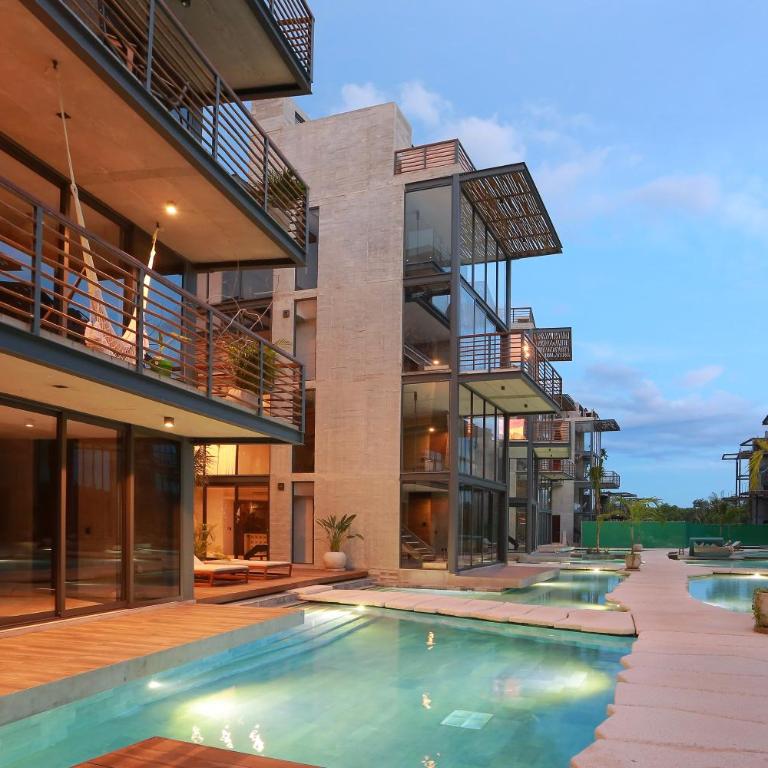 Nuju Rentals Xalet Tulum - Cenote Pool Jacuzzi & Sauna - Apartment mit 1 Schlafzimmer - 35