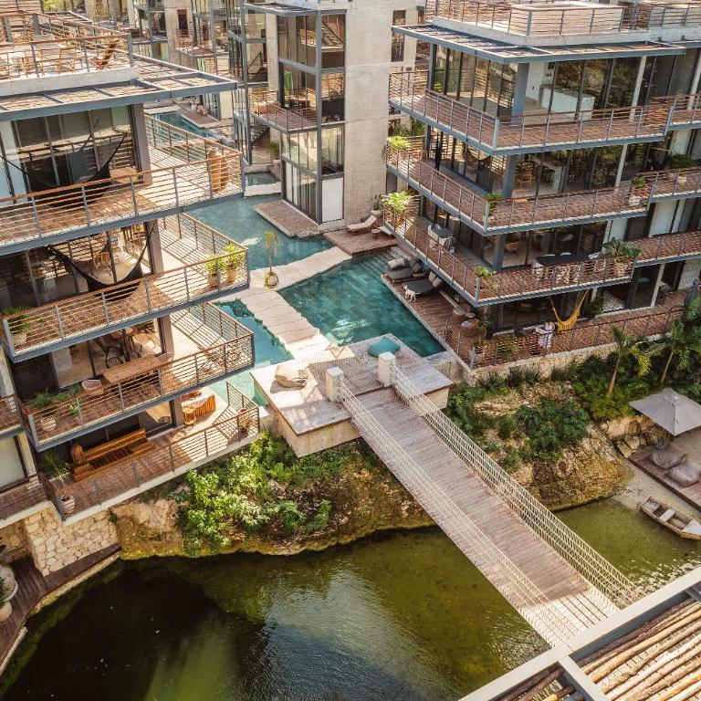 Nuju Rentals Xalet Tulum - Cenote Pool Jacuzzi & Sauna - Apartment mit 1 Schlafzimmer - 50