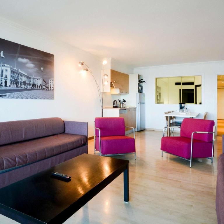 Aparthotel Adagio Nice Promenade des Anglais - Appartement 1 Chambre avec Vue sur Mer (6 Adultes) - 5