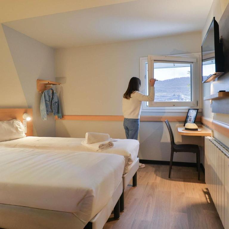 Hotel ibis budget Aix Les Bains - Grésy - Chambre Standard avec 2 Lits Simples - 5