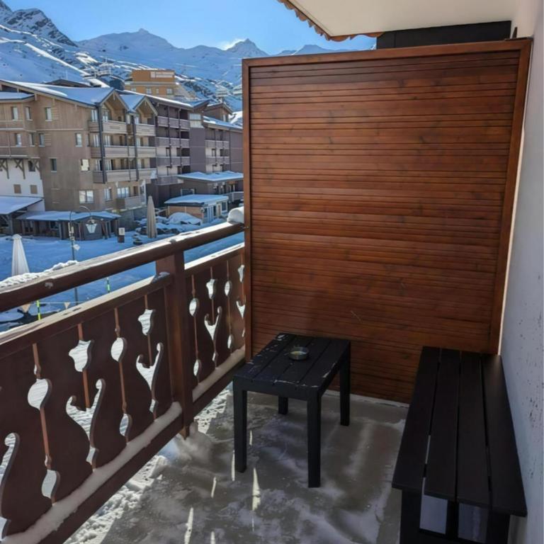 Front de Neige Val Thorens - Skis aux pieds, balcon vue montagne - Apartamento de 2 dormitorios - 19